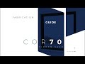 Fabrication guide cor 70 hidden sash by cortizo