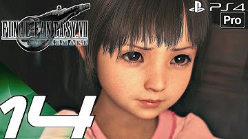 FINAL FANTASY VII REMAKE - Gameplay Walkthrough Part 14 - Sector 7 Plate Collapse (PS4 PRO) 100%