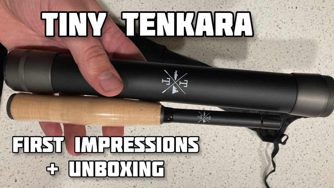  TINY TENKARA CO. Tiny Ten 5 Foot Mini Ultralight Carbon Fiber Tenkara  Fly Fishing Rod : Sports & Outdoors