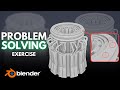 Problem solving exercise in blender pivot rotation