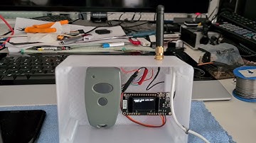 MQTT and LoRa garage door opener