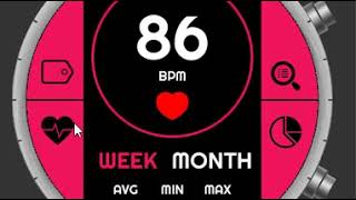 Galaxy Watch Application - Heart Rate Monitor screenshot 5