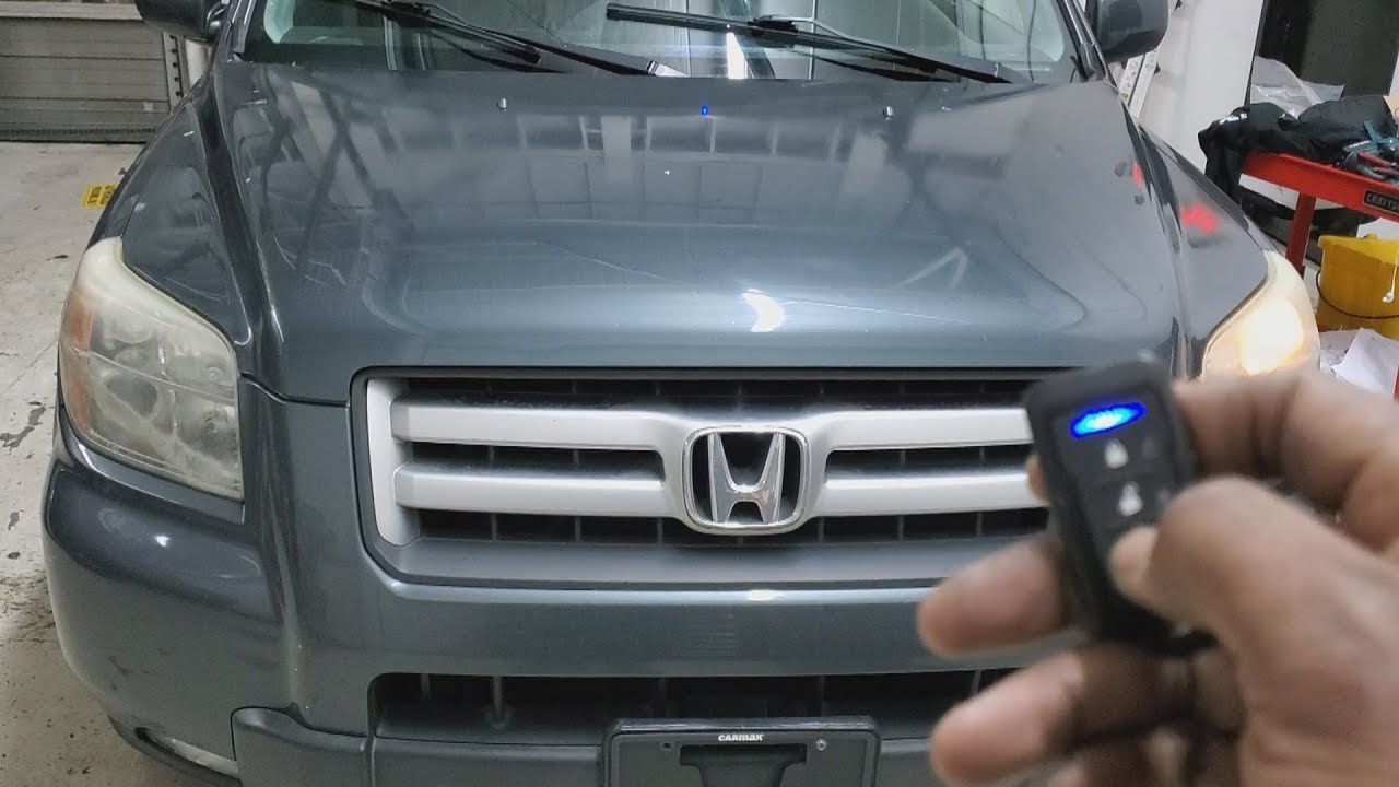 Honda Pilot Remote Start - YouTube