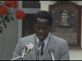 Hank Aaron 1982  Hall of Fame Induction Speech の動画、YouTube動画。