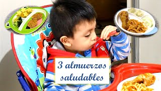 Ideas fácilísimas de almuerzos para niños de 1 y 2 años