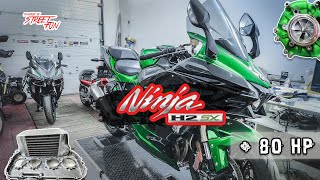 Прокачал Kawasaki H2 SX. +80 л.с.