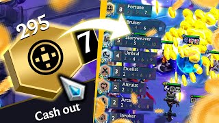 7 FORTUNE 295 CASH OUT and +1 to EVERY TRAIT IN THE GAME!! | Teamfight Tactics Set 11