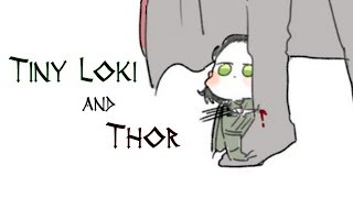 Tiny Loki and Thor [ Comic dub]