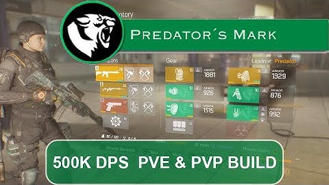 The Division | 500K DPS Predator