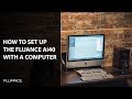 How to Connect and Set Up Your Fluance Ai40 Powered Bookshelf Speakers with a PC or Laptop