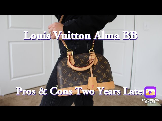 Louis Vuitton Alma BB Unboxing (World Tour Edition) + mini comparison  (Vernis VS Monogram) 