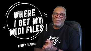 Where do I get the MIDI Files I use in Band in a Box - Tutorial