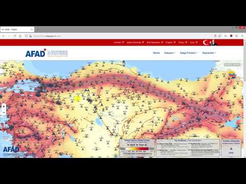 Ders 3N / Bölüm 1: Türkiye Depremlerinin İvme Kayıtları Veri Tabanı / AFAD TADAS [2021]