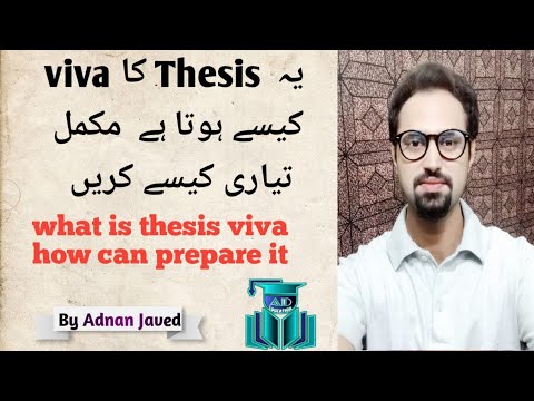 thesis viva meaning