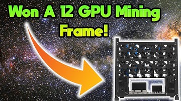 I Won A 12 GPU Mining Frame From Red Panda Mining!!!