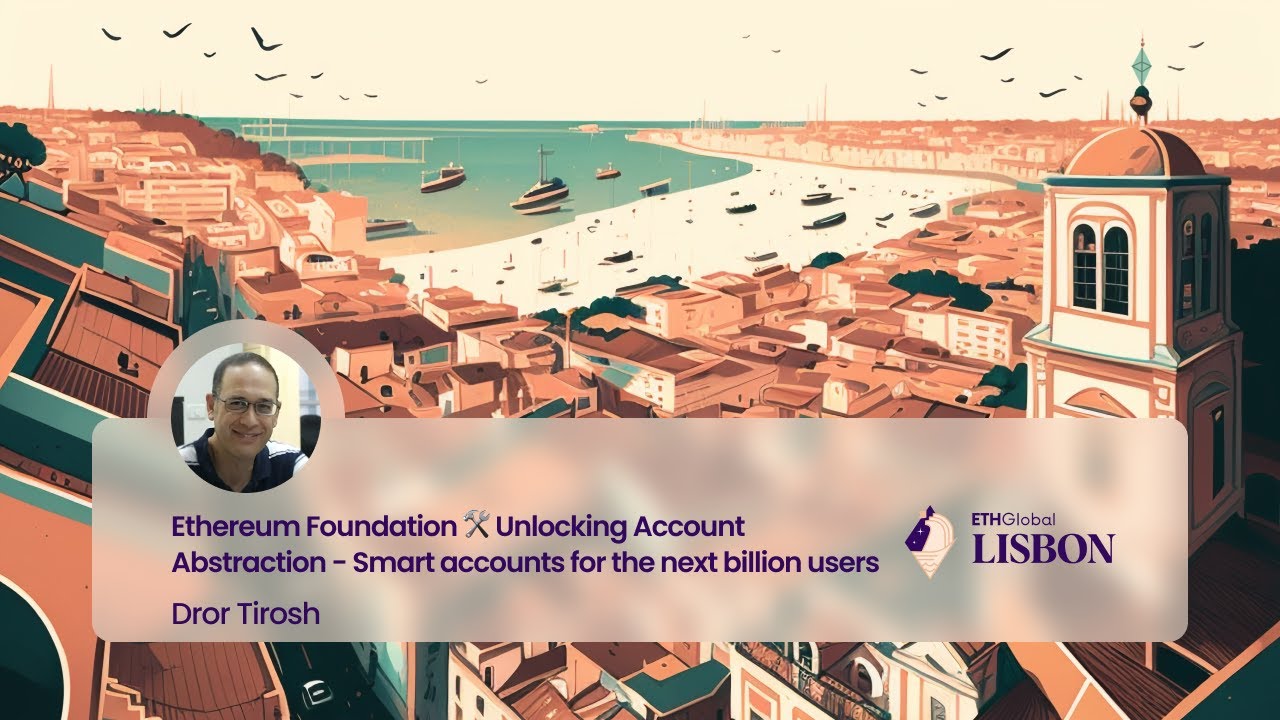 Ethereum Foundation 🛠️ Unlocking Account Abstraction - Smart accounts for the next billion users