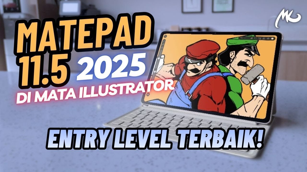 MATEPAD 11.5 2025 di mata Illustrator