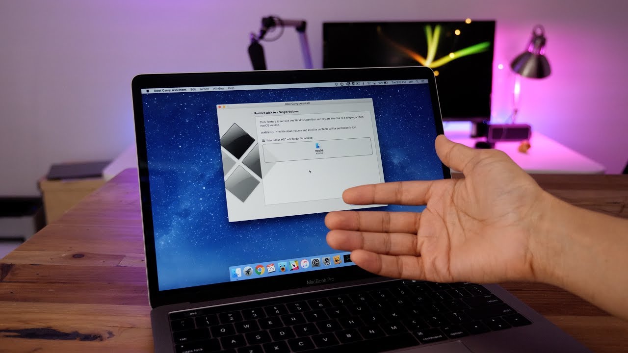 macbook pro m1 bootcamp windows 10