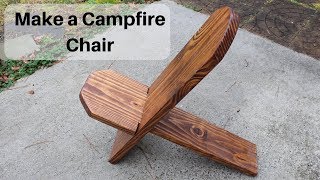 Make a Campfire Chair