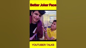 @Triggered insaan @Piyush Joshi make joker face || #shorts