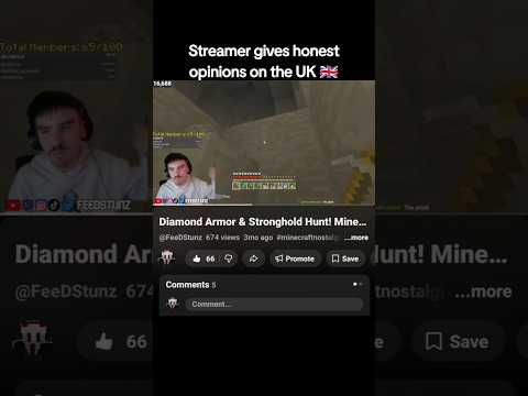 Streamer Gives Honest Thoughts On The UK!