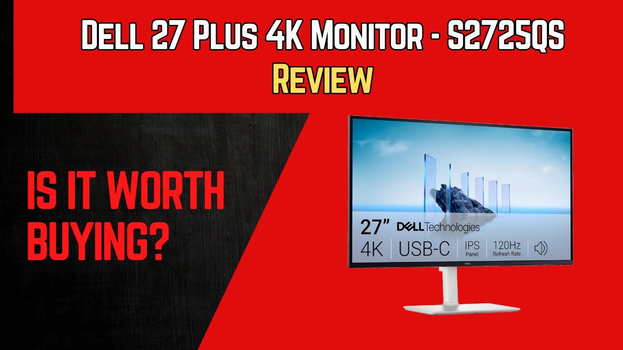 Dell 27 Plus 4K Monitor Review - S2725QS - YouTube