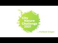City Nature Challenge in Portland 2021