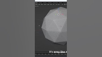 Tris to quads in blender #blendertips #blend #blender #tutorial