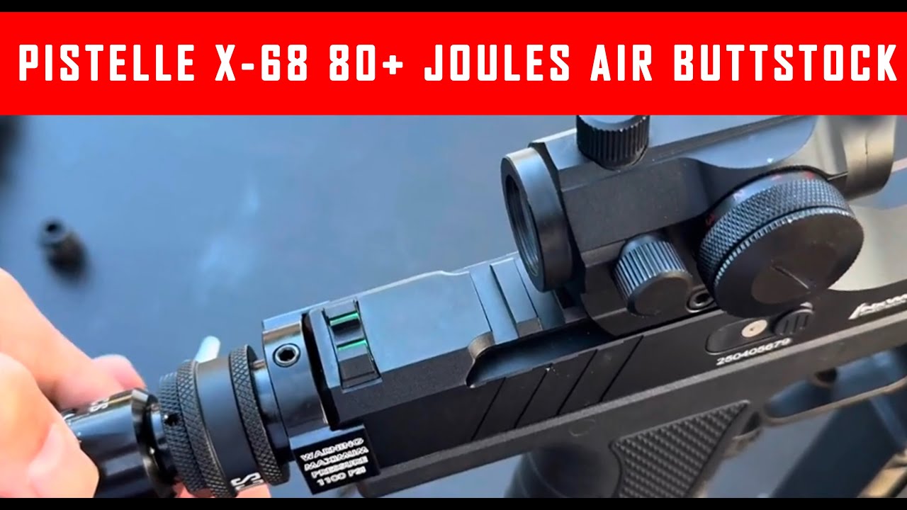 Pistelle X-68 80+ джоулей с аварийной защитой, встроенным золотниковым клапаном #защита