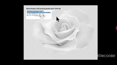 Program Linear part 5 (menyelesaikan program linear menggunakan metode uji titik pojok)