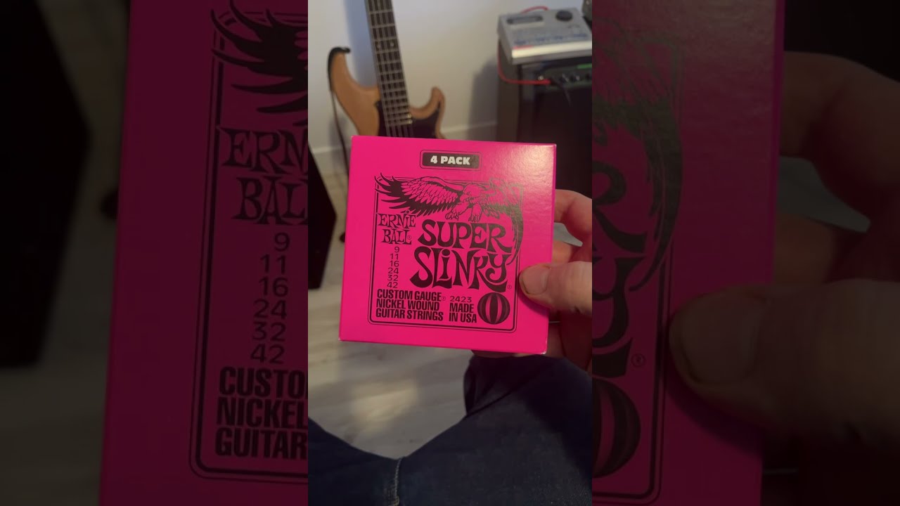 Trying Out Ernie Ball Guitar Strings
