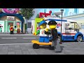 Lego city donut shop opening 60233