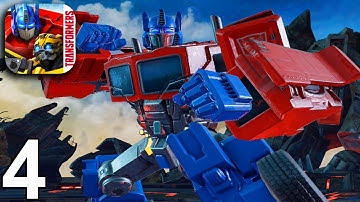 TRANSFORMERS: Forged to Fight Walkthrough Gameplay Part 4 - Act 1 Chapter 2 (iOS Android)