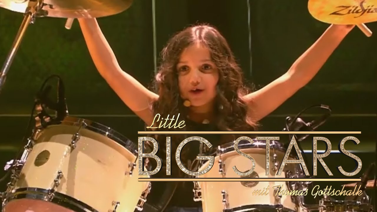 Hard Rock ist ihr Leben (Eduarda) | Little Big Stars mit Thomas Gottschalk | SAT.1