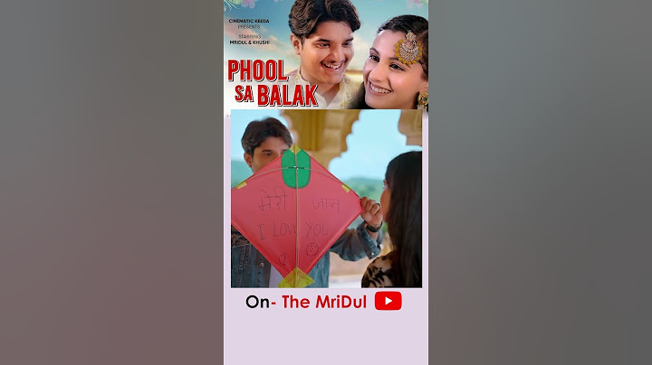 @themridul is back with the song "PHOOL SA BALAK"Go and check out on YouTube#PhoolSaBalak