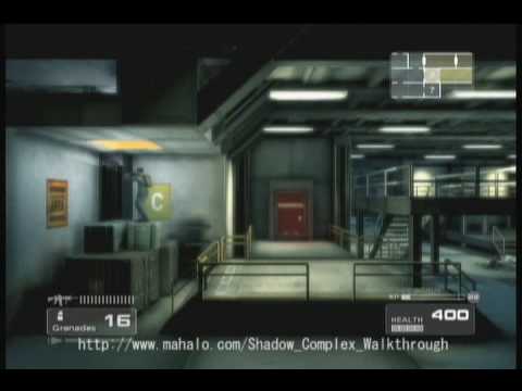 Shadow Complex Walkthrough - Objective 5: Finding the Thrust