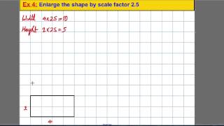 Transformations - enlarging shapes (1)