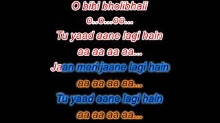 Tirchi Topi Wale, Babu Bhole Bhale - Tridev - Karaoke For Male With Female Voice Of Maneesha Ji