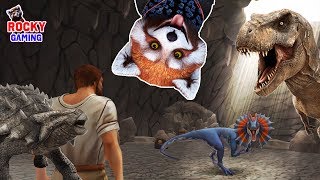 ПАНДА ВОЮЕТ С ДИНОЗАВРАМИ! Рокки играет в Jurassic Survival! Часть 2. 12+ ПАНДА ВОЮЕТ С ДИНОЗАВРАМИ! Рокки играет в Jurassic Survival! Часть 2. 12+