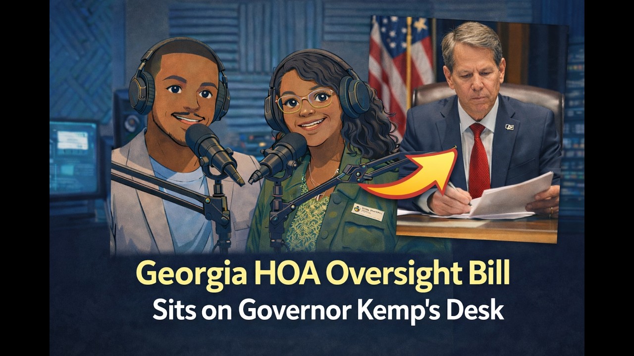 The WATCH Project Show Ep. 5 - SB406 Georgia HOA Oversight Sits on Governor Kemps Desk