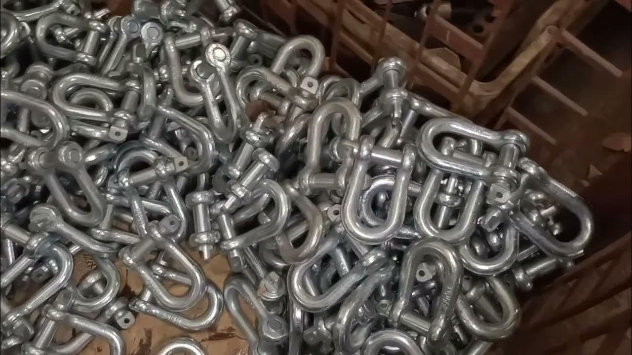 1 8 anchor shackle, 1 4 anchor shackle, quick release anchor shackle