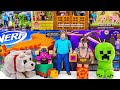 Minecraft Movie Toy Collection Unboxing | Minecraft Nerf Pillager's Crossbow Blaster | Toy Review