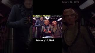 The Star Trek Deep Space Nine episode "Prophet Motive" aired February 20, 1995.