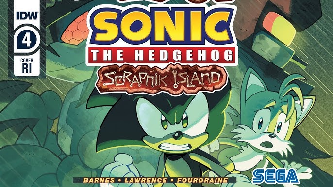 IDW Publishing Sonic The Hedgehog Scrapnik Island #3 (1:10 Incentive  Variant) 