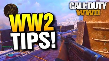 HOW TO GET BETTER AT WW2! TIPS AND TRICKS TO BE BETTER IN COD WORLD WAR 2!