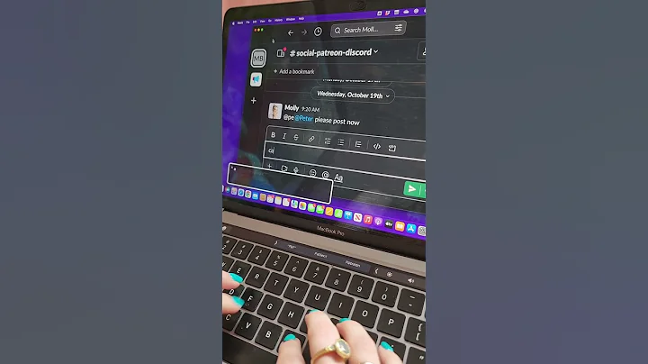 How I Use My Computer As A Blind Girl with Slack!