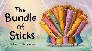 The Bundle of Sticks | Moral Story for Kids | Bedtime Story for Children in English | Animated