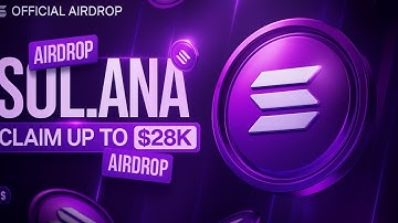 Solana Airdrop 2025 | How to Claim Free SOL + Staking Rewards Tutorial