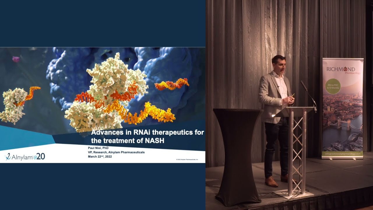 Dr Paul Nioi - Advances in RNAi therapeutics for the treatment of NASH.