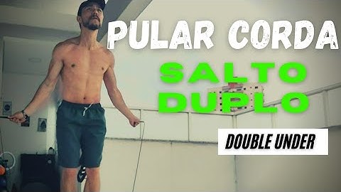Aprendendo o DOUBLE UNDER - Pular Corda sem se machucar